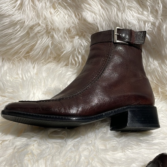 Bally brown Corian Ankle Boots size 37 made in Italy - Picture 5 of 11